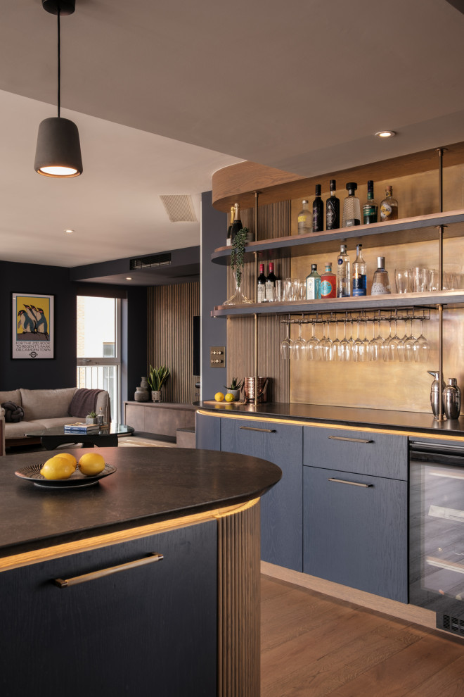 Old Street - Penthouse Refurbishment - Home Bar - London - by MALT ...