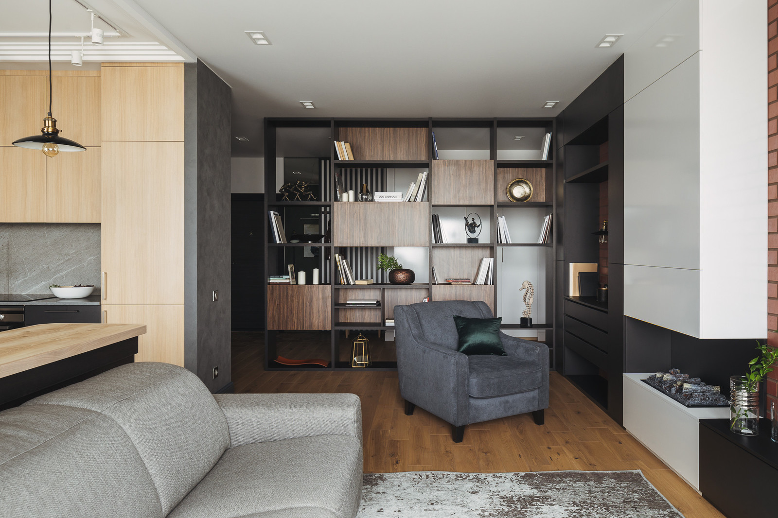 Современный минимализм с элементами лофта