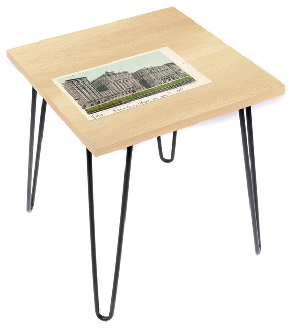 Sweet Home Chicago, Auditorium Theatre Side Table, 20", 20