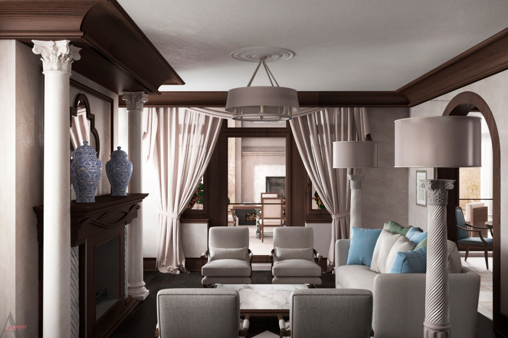 Дом 300 кв.м. (дипломный проект на основе реального объекта)