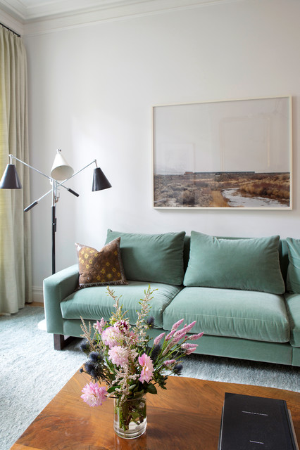 E 84th modern-wohnbereich