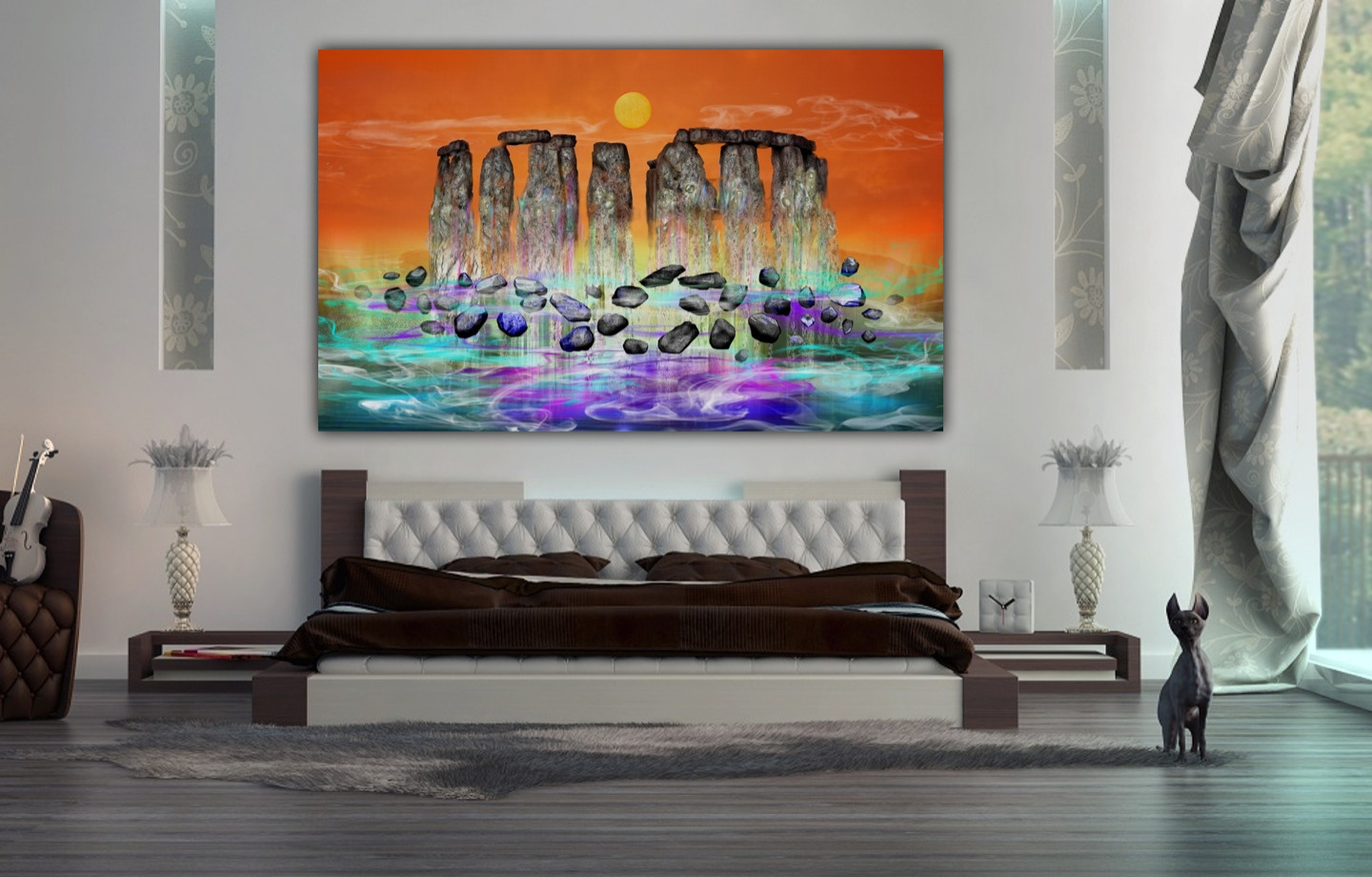 Canvas print print "Stonehenge"