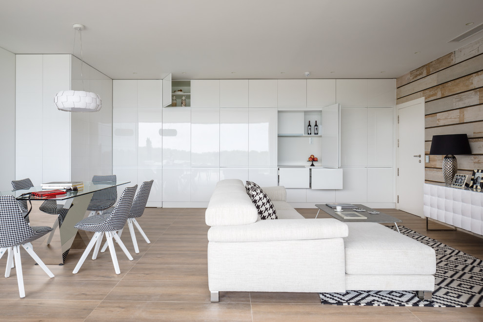 Inspiration for a contemporary living room in Alicante-Costa Blanca.
