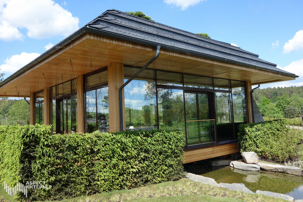 Строительство и внутреннее оснащение Дома для отдыха и совещаний