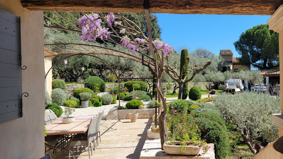 Jardin de Bastide dans le haut-Var