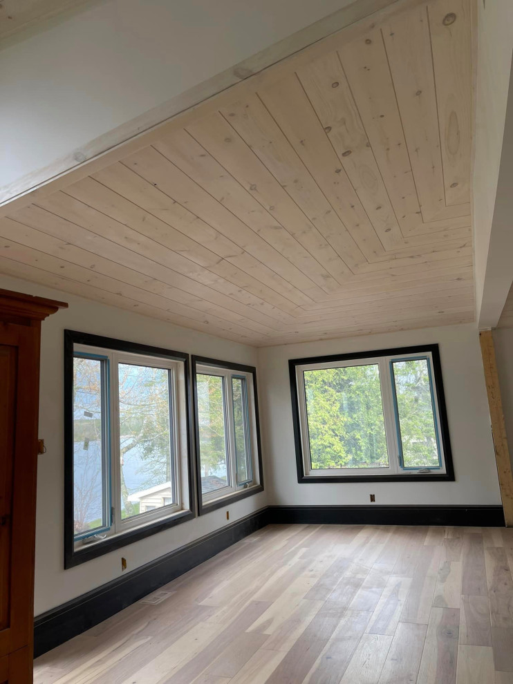 Pickled Pine Vaulted Ceiling