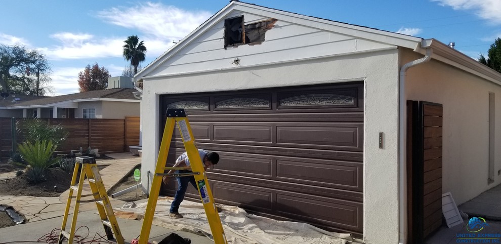 Stucco installation in North Hollywood