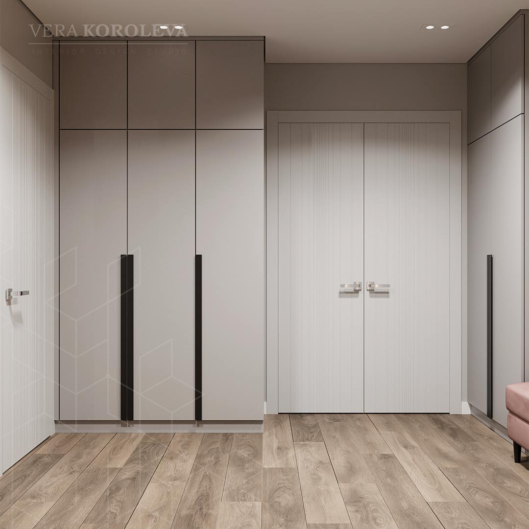 Лавандовая дымка: красивая и функциональная двушка 47 кв.м