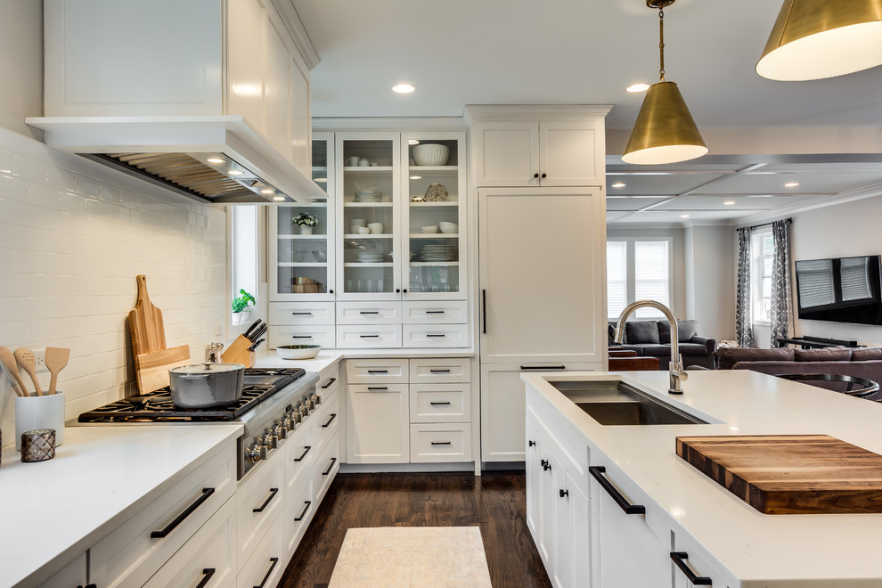 Inspiration for a transitional kitchen remodel in Chicago