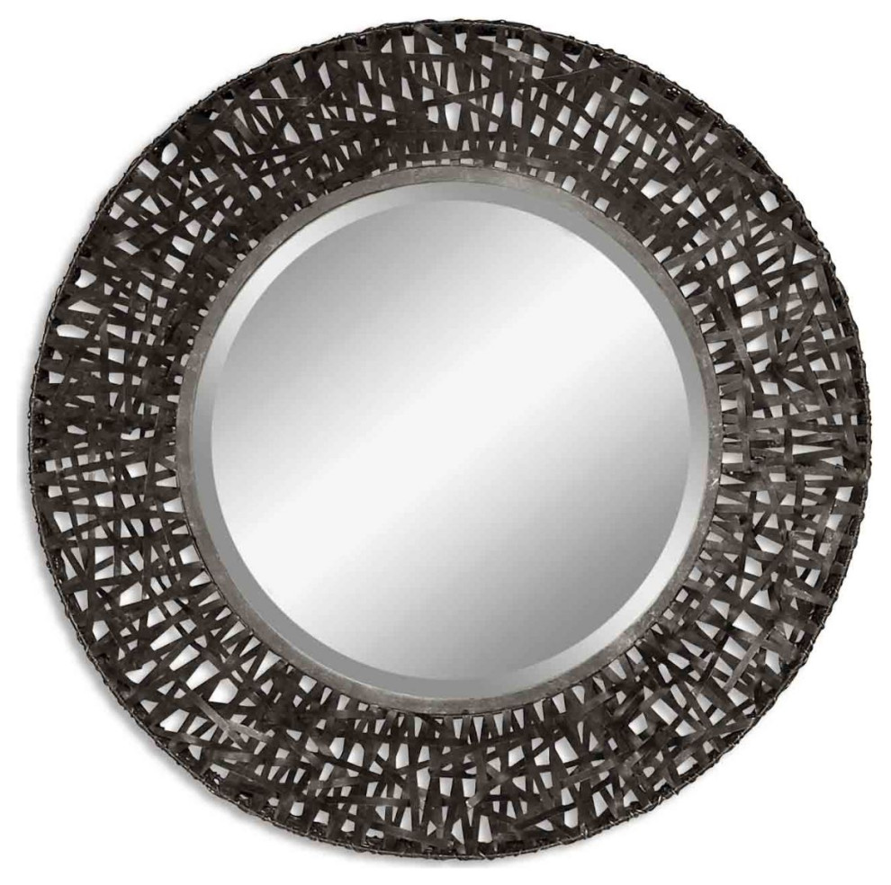 Uttermost Alita Woven Metal Mirror