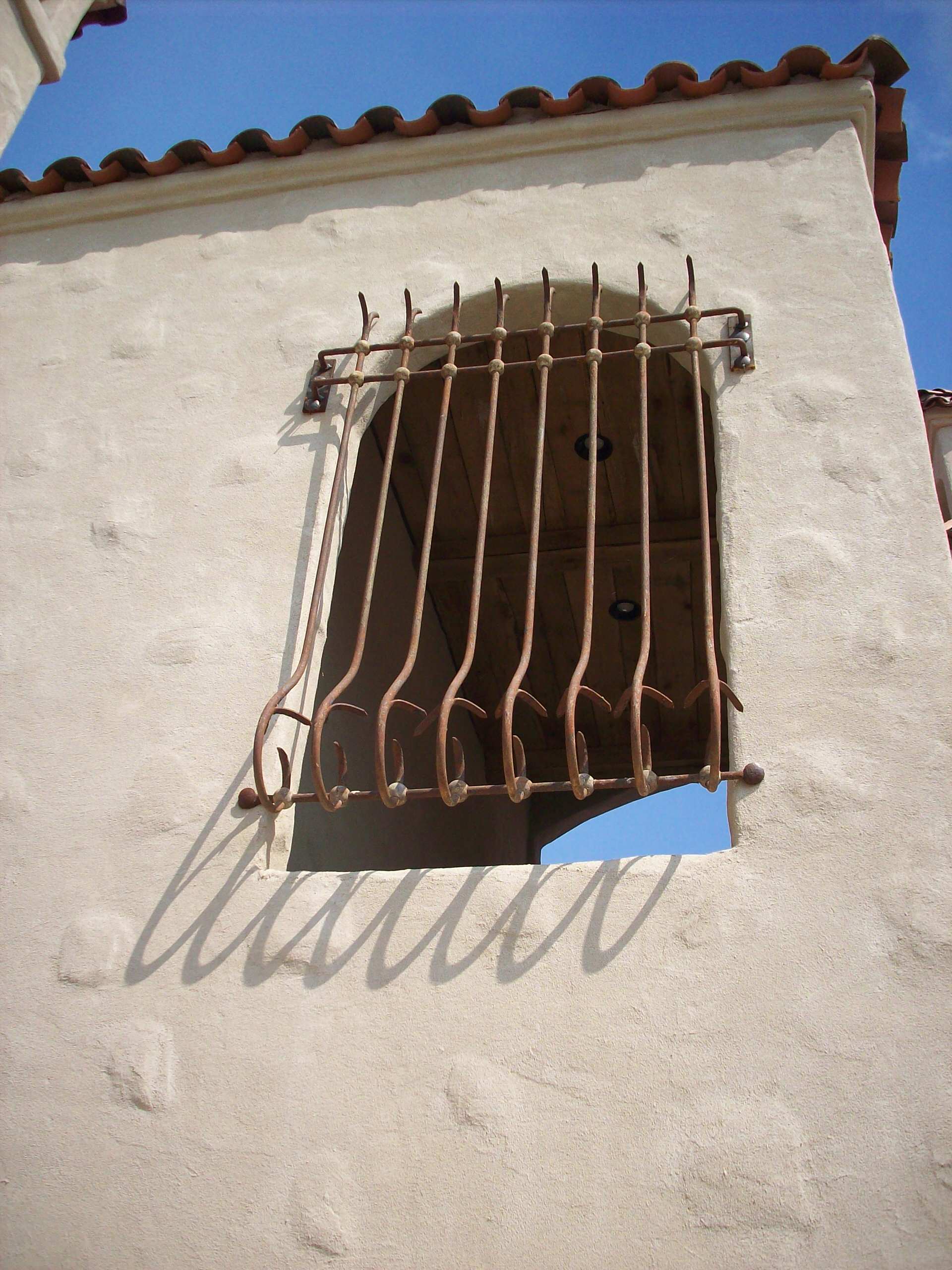 Rustic doors, widows and grates