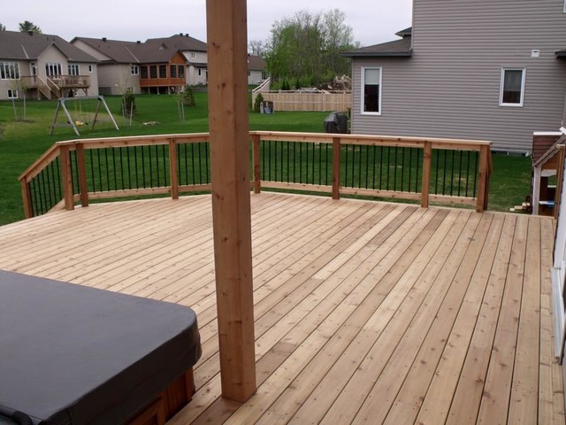 Custom Decks terrace