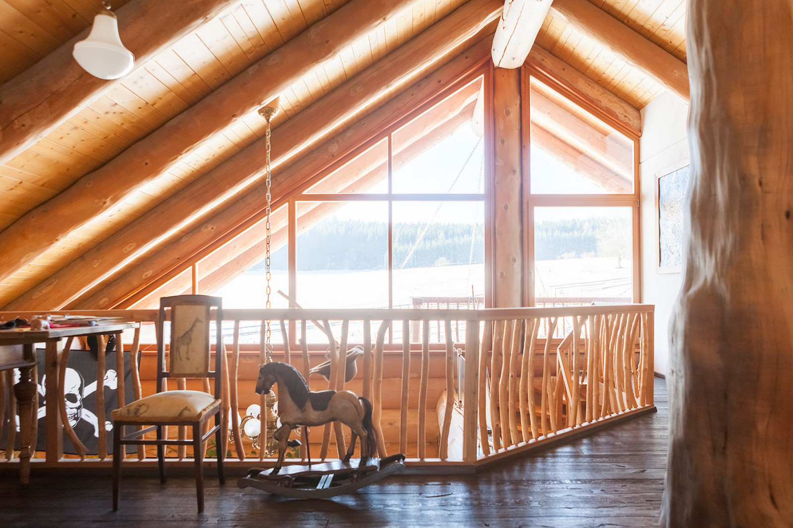 Съёмка дома в деревне Кёнигсхайм, Германия