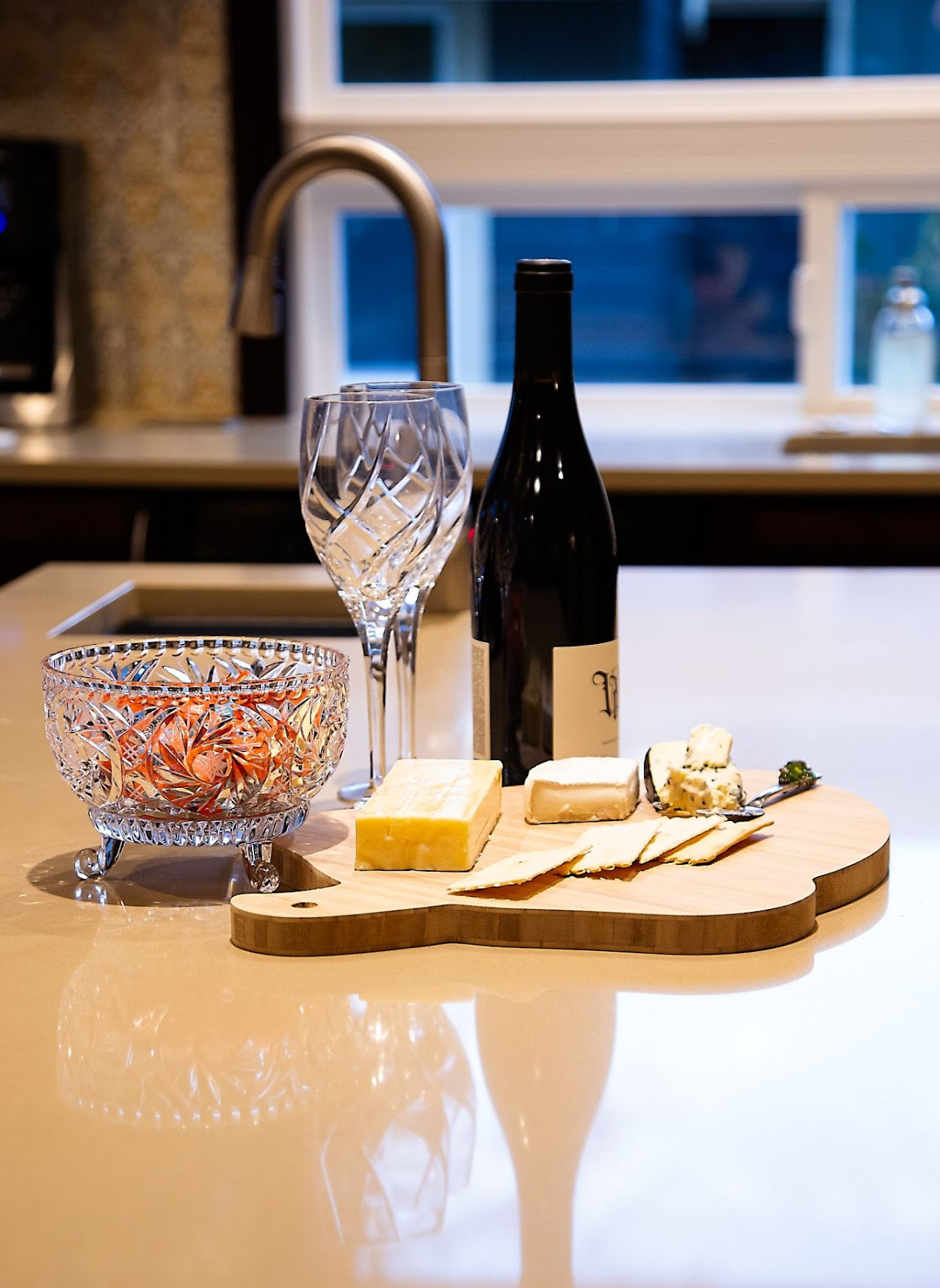 European Inspired Kitchen Gallery with Main Floor Remodel