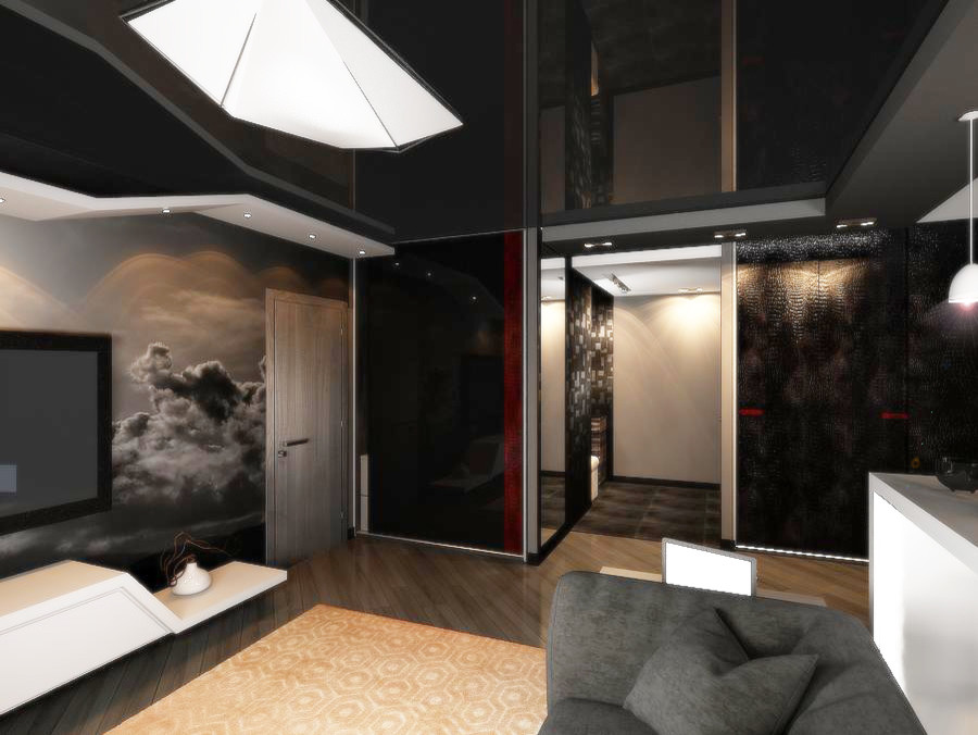 "Черная квартира холостяка"