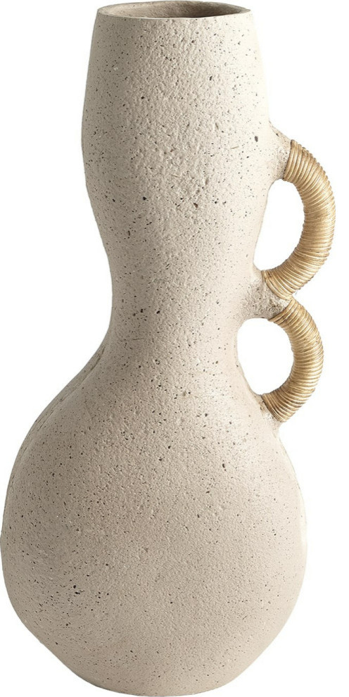 Hourglass Vase Sandstone