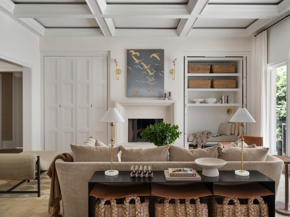 Atlanta Traditional - Example of a classic home design design in Atlanta