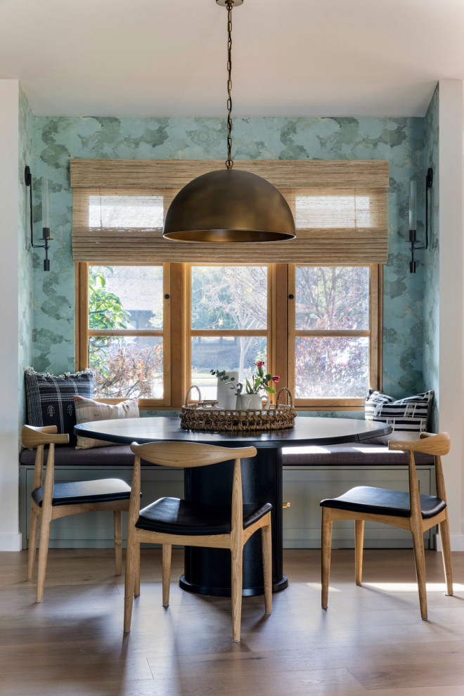 Transitional dining room photo in San Francisco