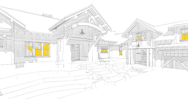Projects in Process rustic-rendering