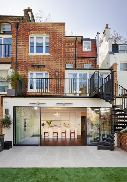 Victorian townhouse victorien-facade