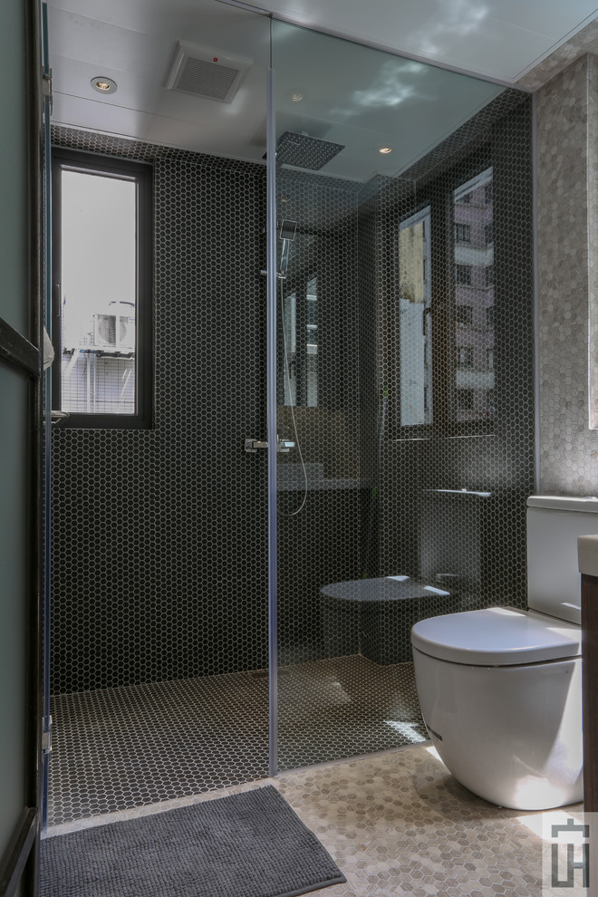 This is an example of a country bathroom in Hong Kong.