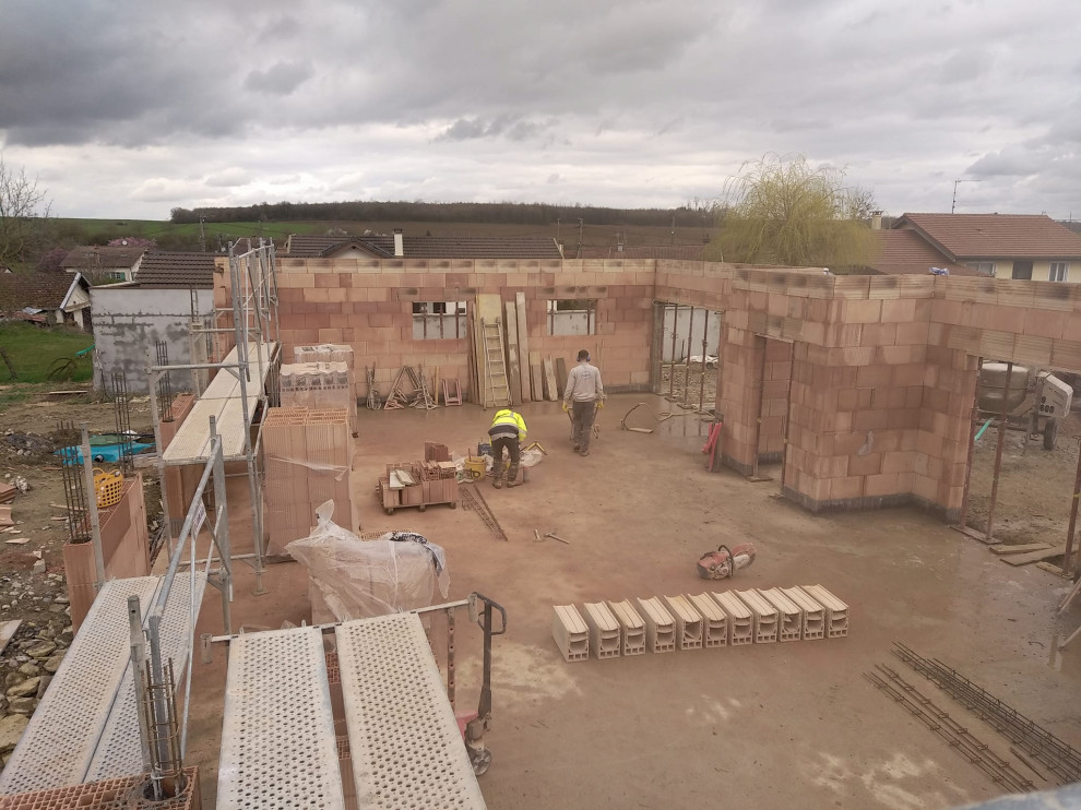 Projet en cours : construction maison neuve