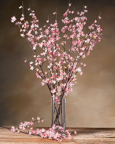 Silk Cherry Blossoms