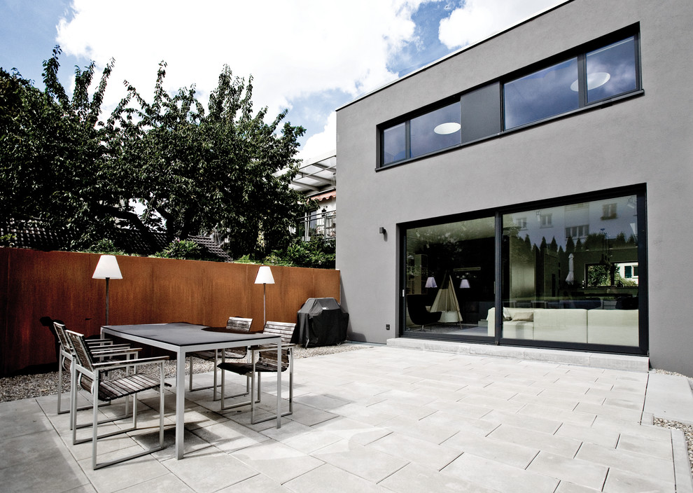Mid-sized contemporary patio in Stuttgart.