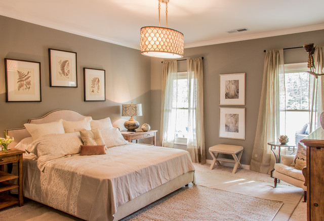Provence transitional-bedroom