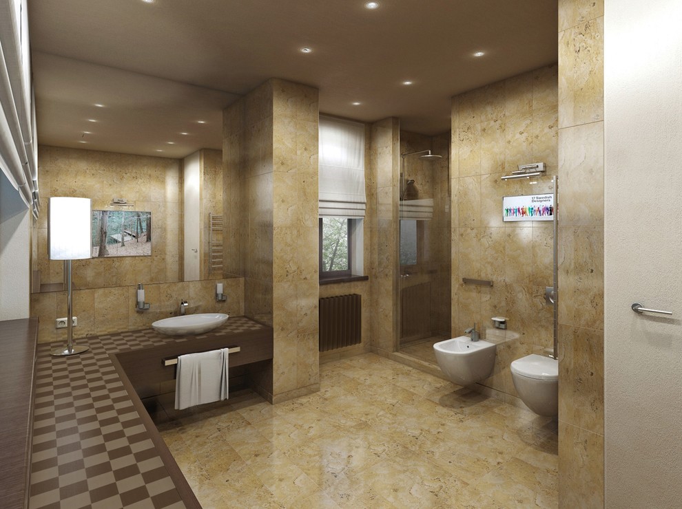 Rasskazovka village house interiors