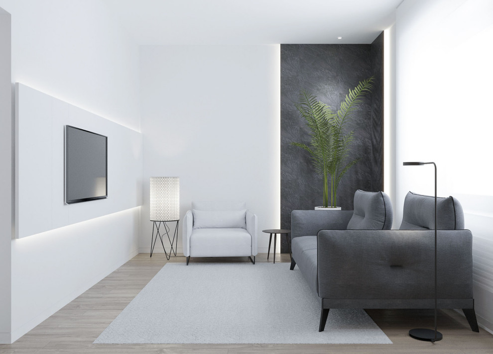 Y-house. Дизайн интерьера двухэтажного дома.