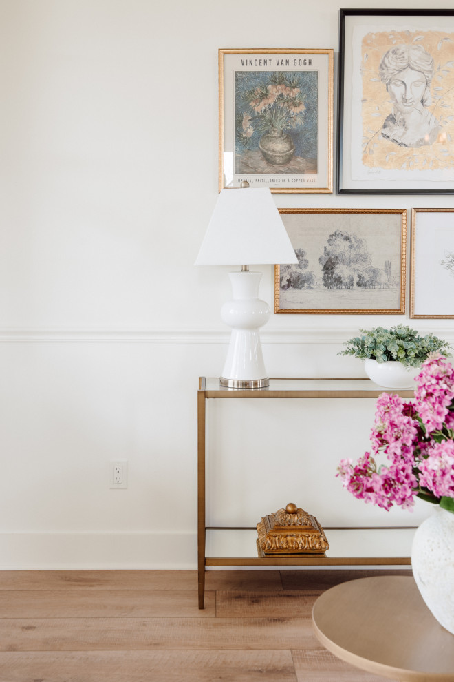 Example of a southwest hallway design in Austin