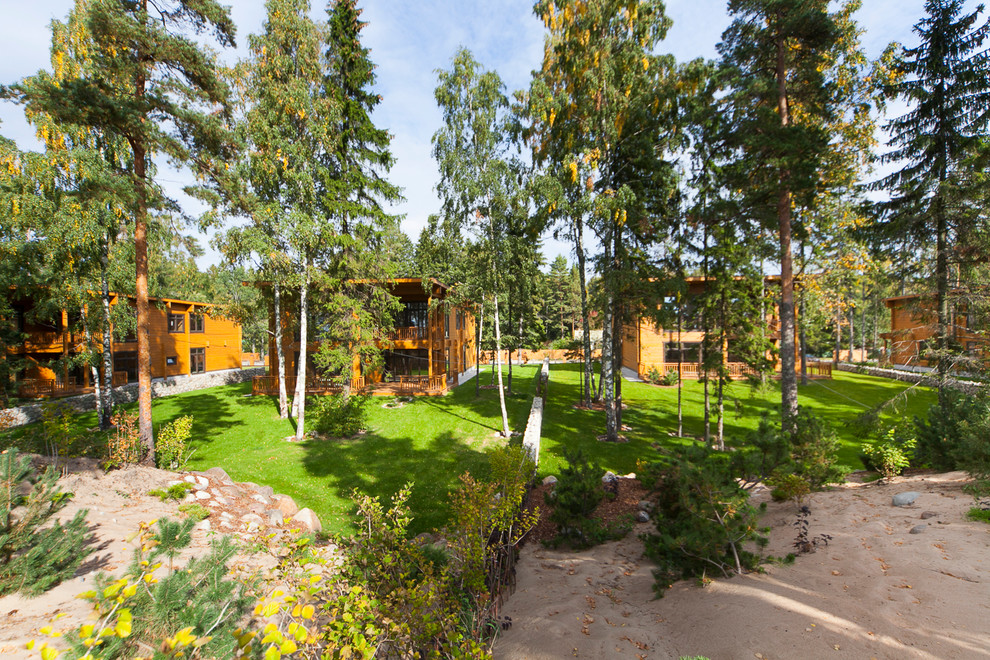 Реализация ландшафтного проекта благоустройства поселка