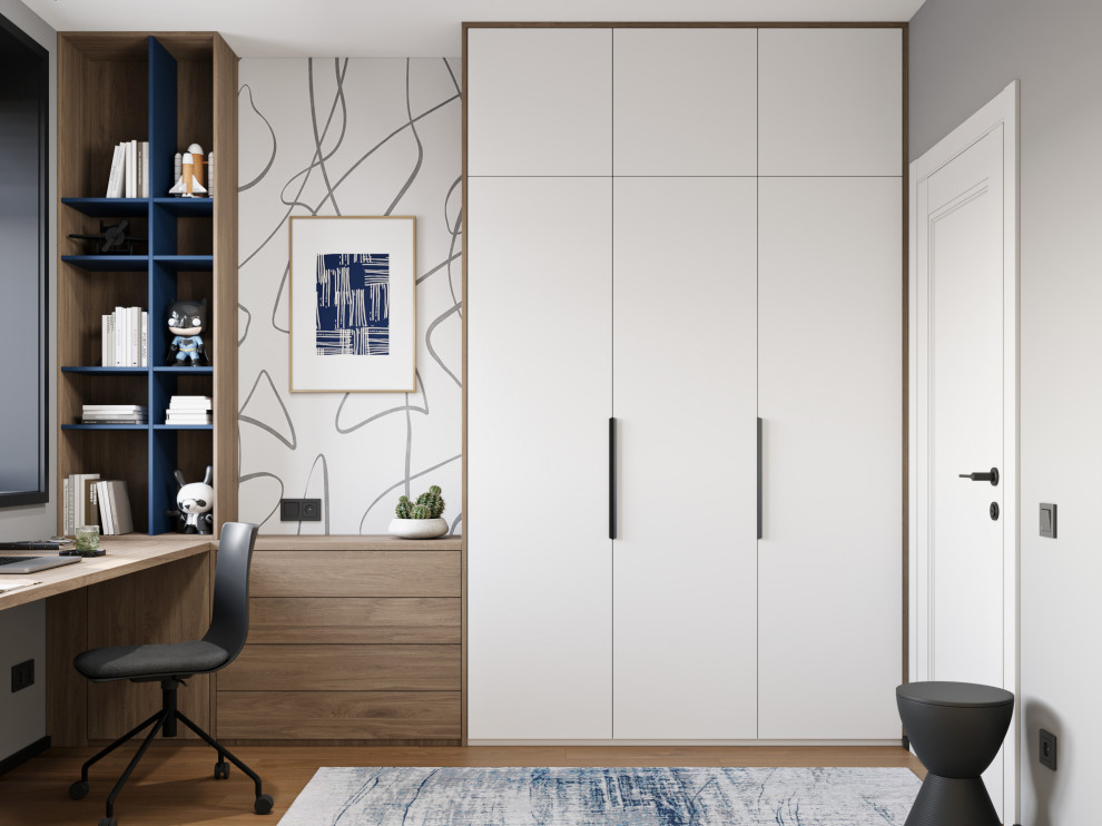 Яркая квартира для семьи с подростком