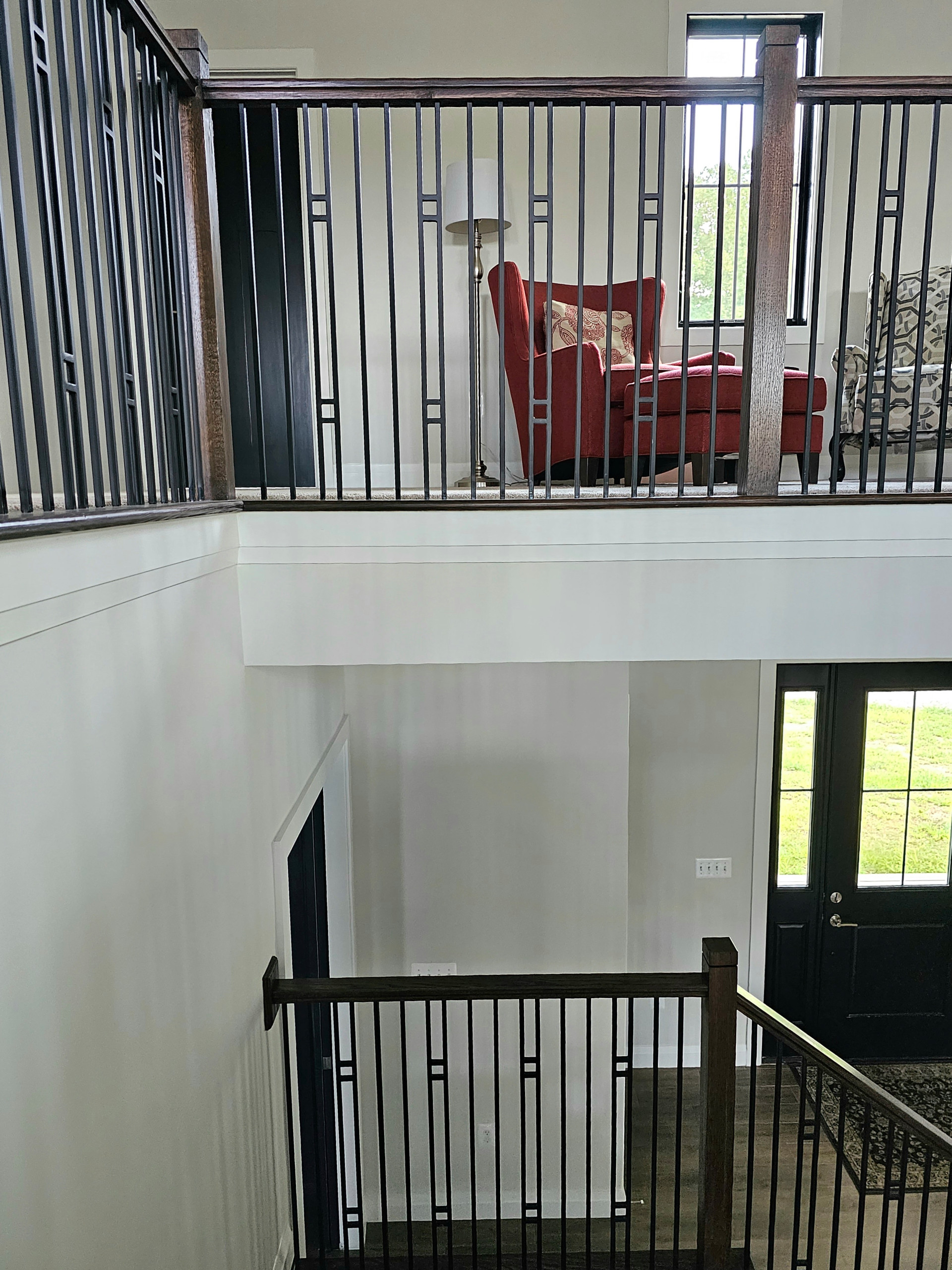 109_Impressive Floating Staircase in Countryside Retreat, Upper Marlboro, MD