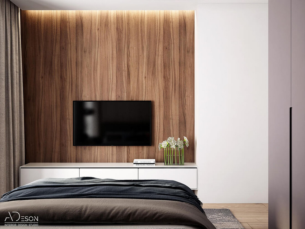 Бетон и дерево