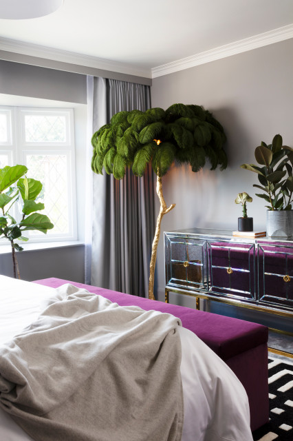 Dorchester Drive, Herne Hill eclectic-bedroom