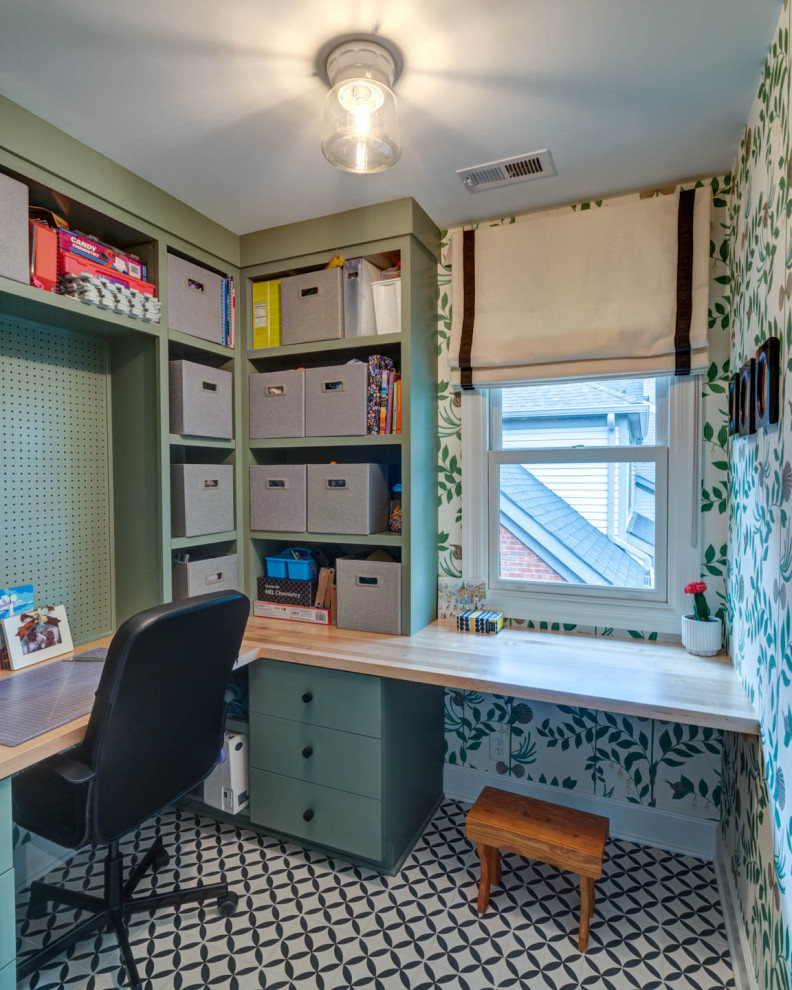 Idéer för ett modernt barnrum kombinerat med skrivbord