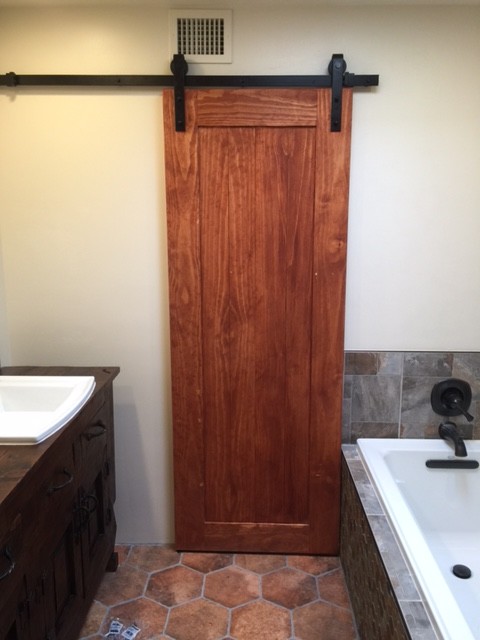 Santa Fe Style Master Bath Transformation Southwestern