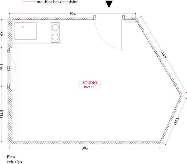 Plan de l'existant floor-plan