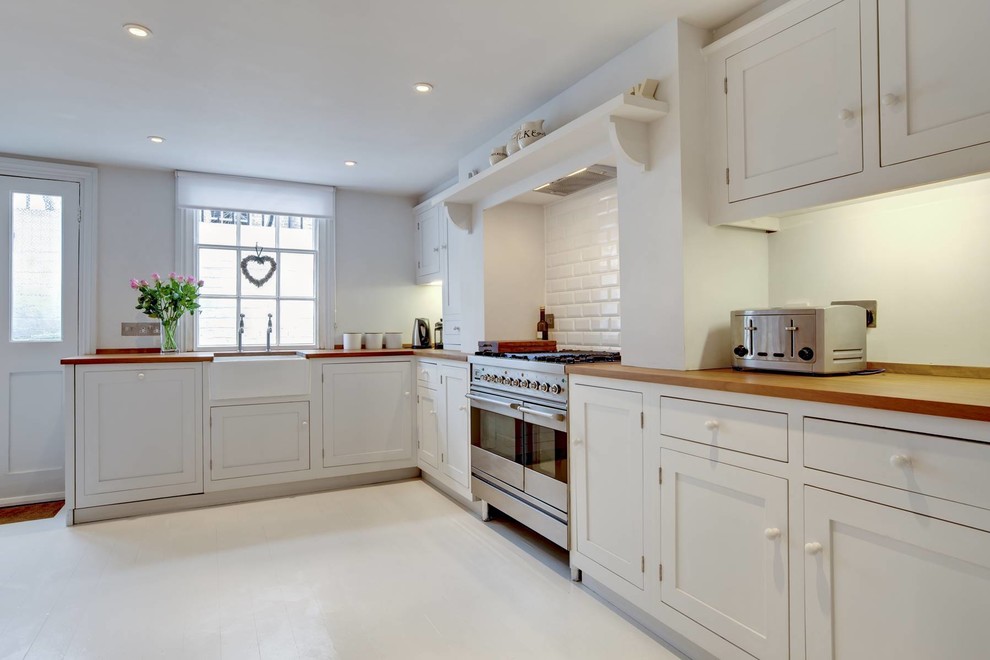 This is an example of a classic kitchen in London.