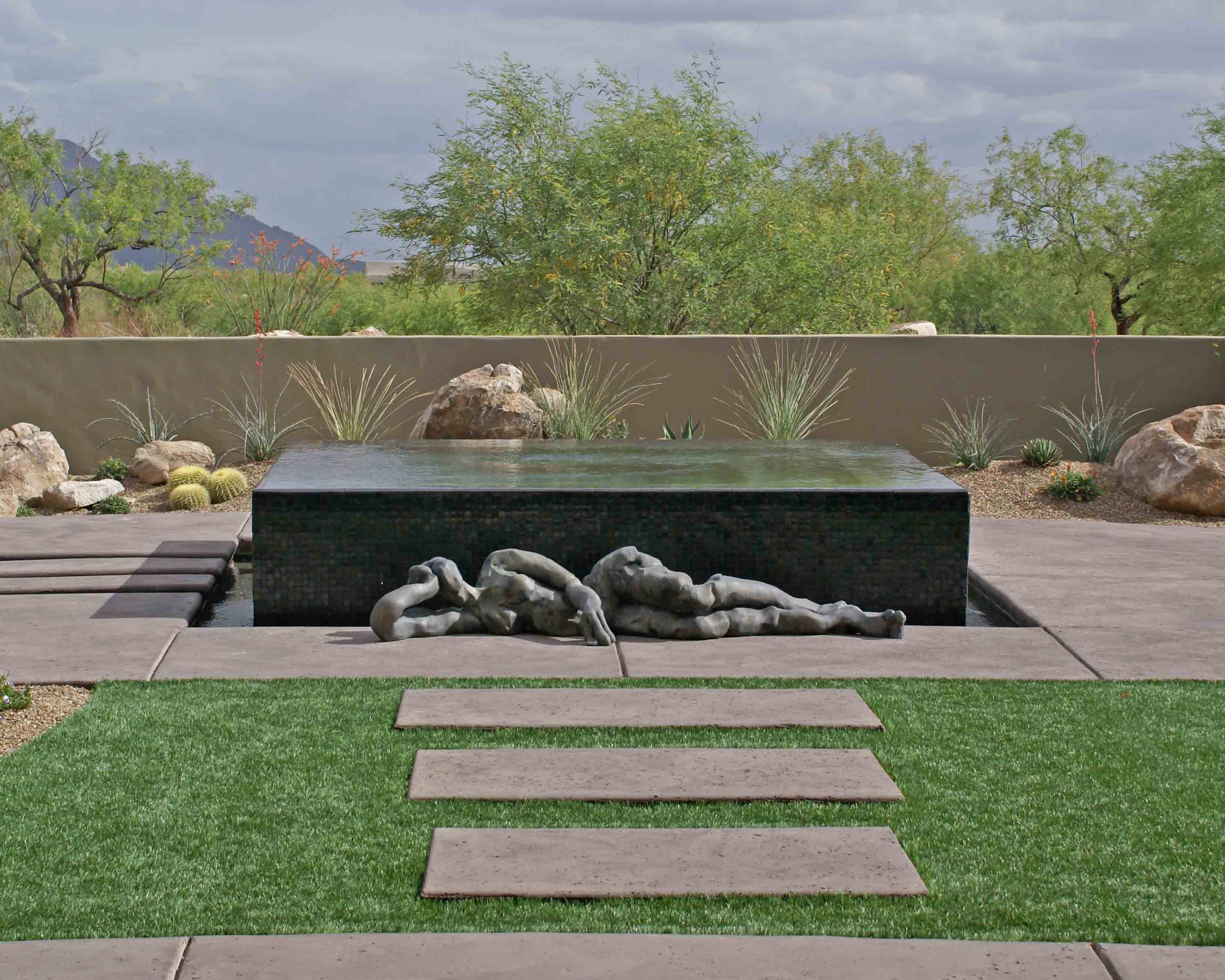 Stone Canyon Contemporary Outdoor Living