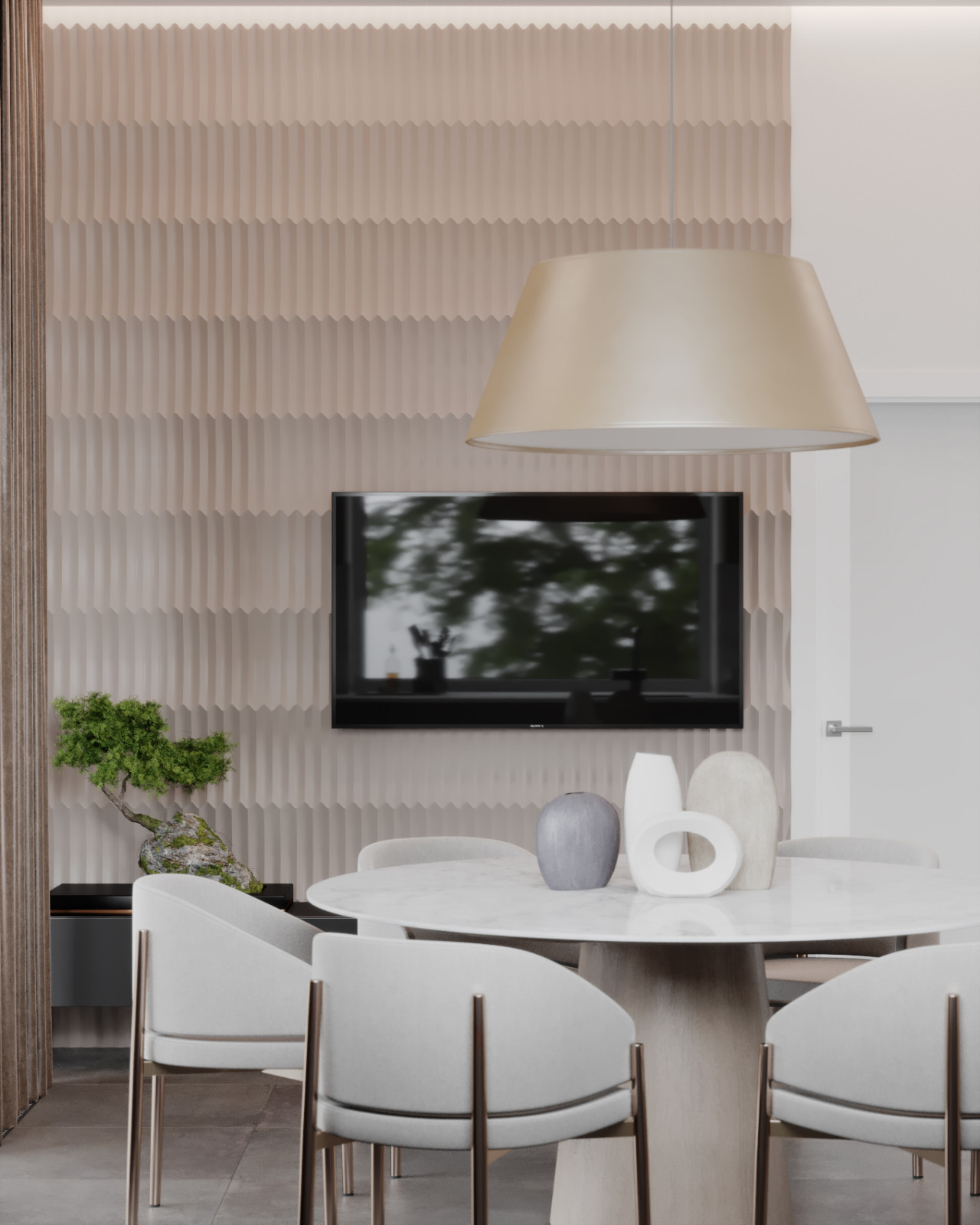 Пример состава дизайн-проекта интерьера дома