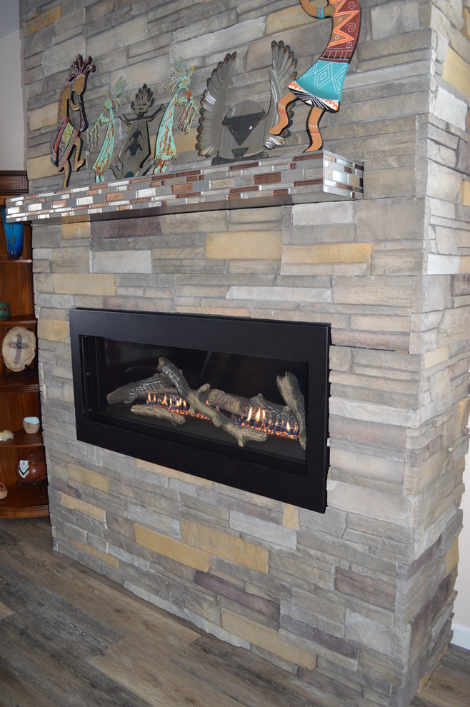 Versetta Stone Fireplace Surround Traditional Other by MidDakota