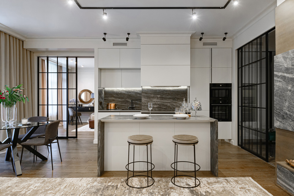 Кухня. Двухкомнатная квартира 89 м.кв г.Новосибирск