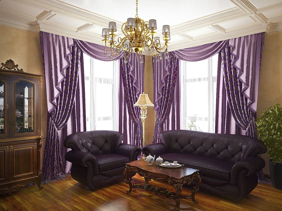 Интерьер гостиной в классическом стиле