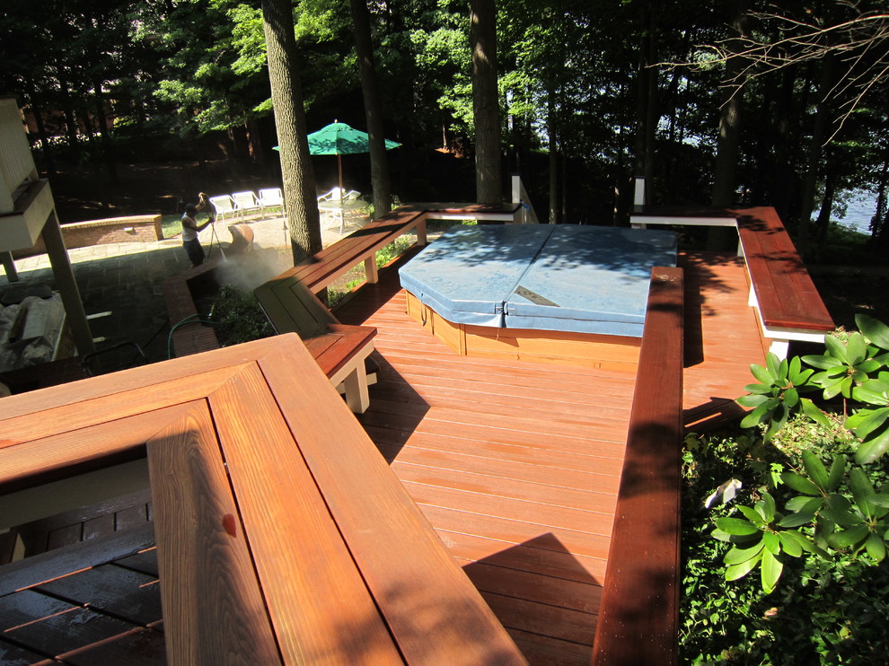 Deck - backyard deck idea in Indianapolis