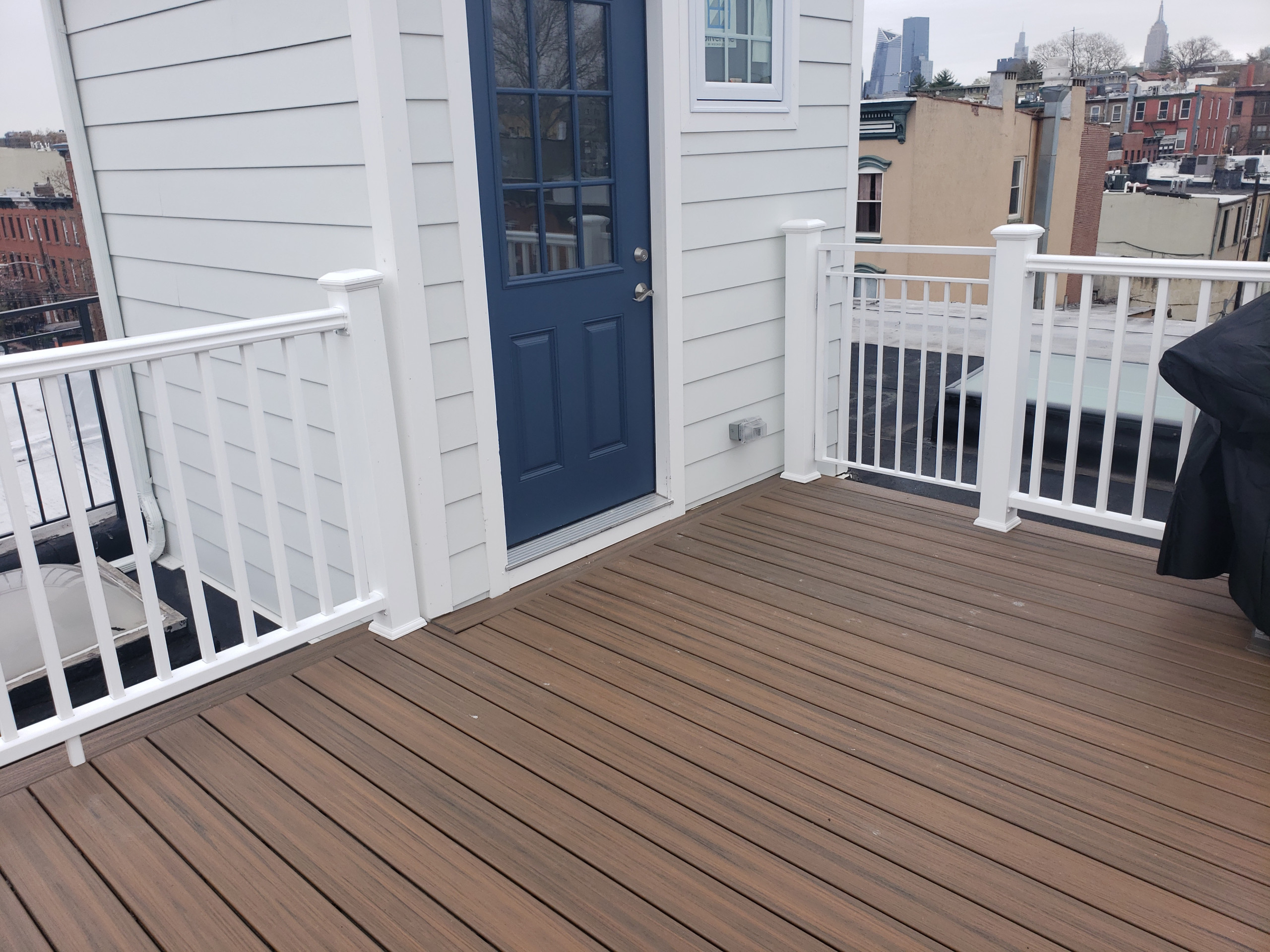 New Roof Deck, Kitchen and Bathroom Remodel on Garden Street in Hoboken