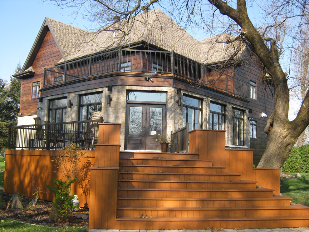 Photo of a traditional exterior in Montreal.