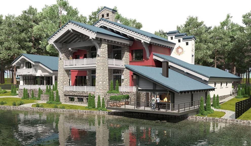 Шале у озера